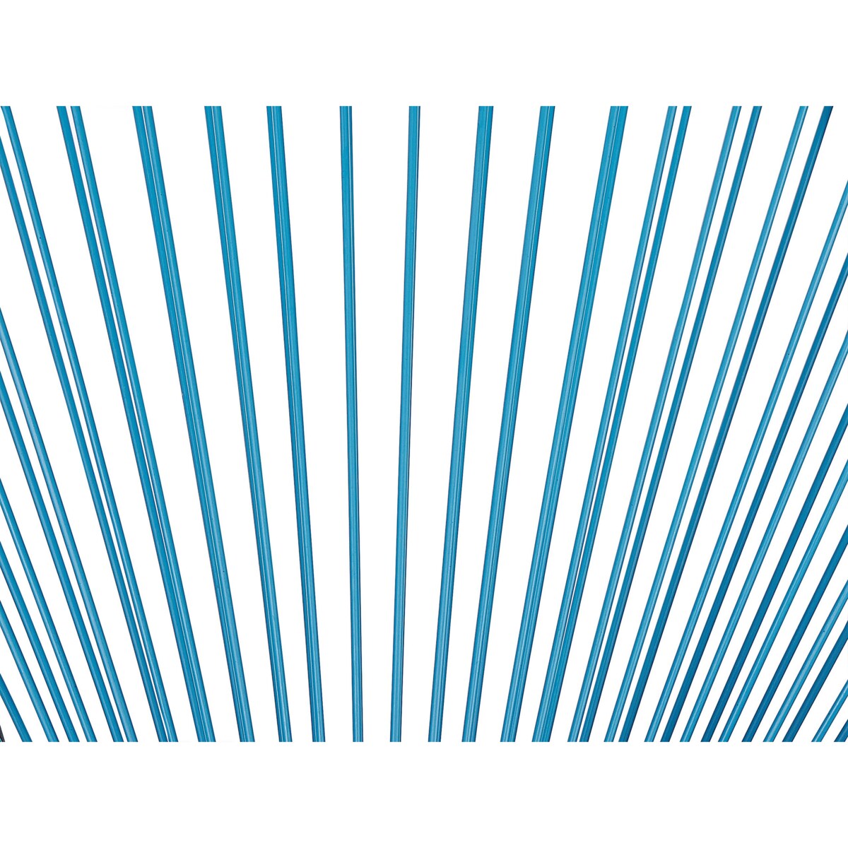 Zestaw 2 krzeseł z technorattanu niebieski ACAPULCO II