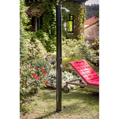 Prysznic solarny ogrodowy 20L czarny GRE