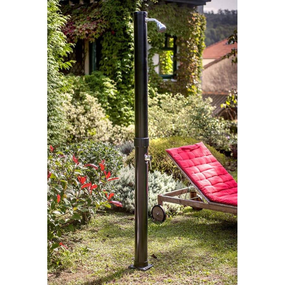 Prysznic solarny ogrodowy 20L czarny GRE
