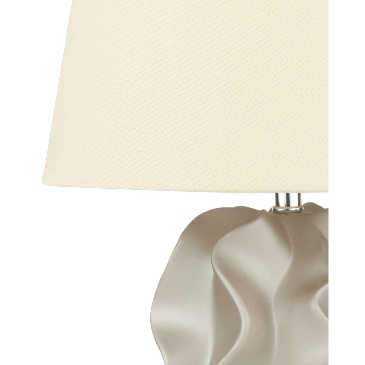 Lampa stołowa ceramiczna złota ALLIKA