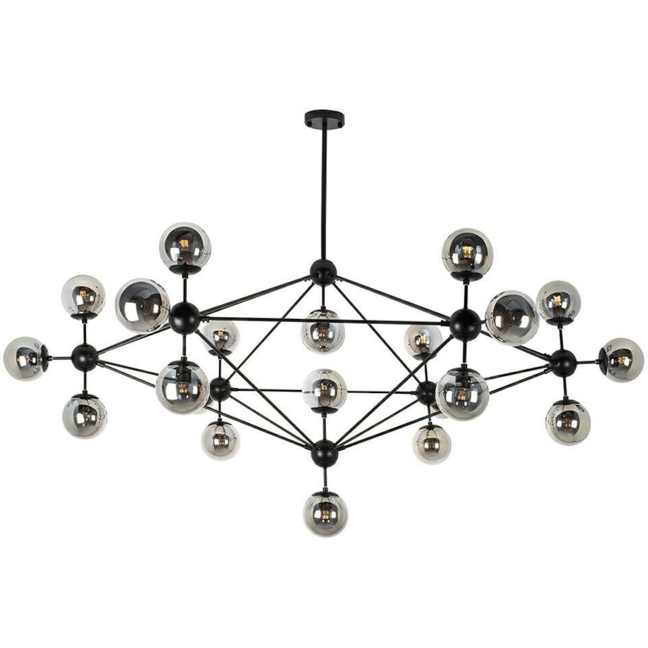 Wisząca lampa Astrifero MSE010100218 molekuły czarna