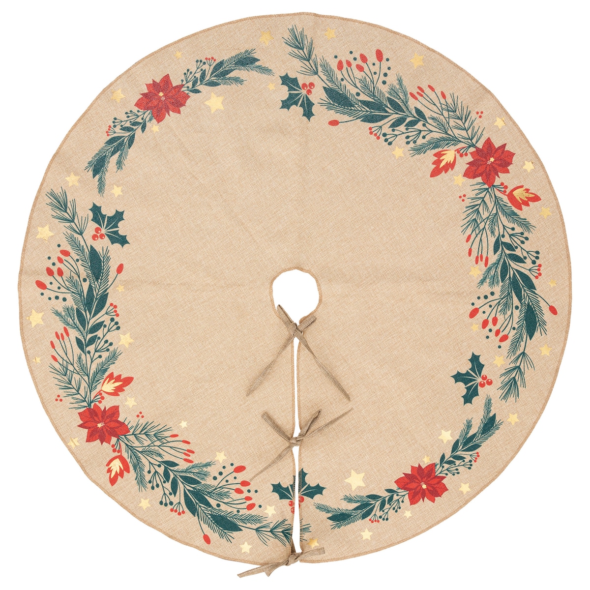 Dywanik pod choinkę POINSETTIA, poliester
