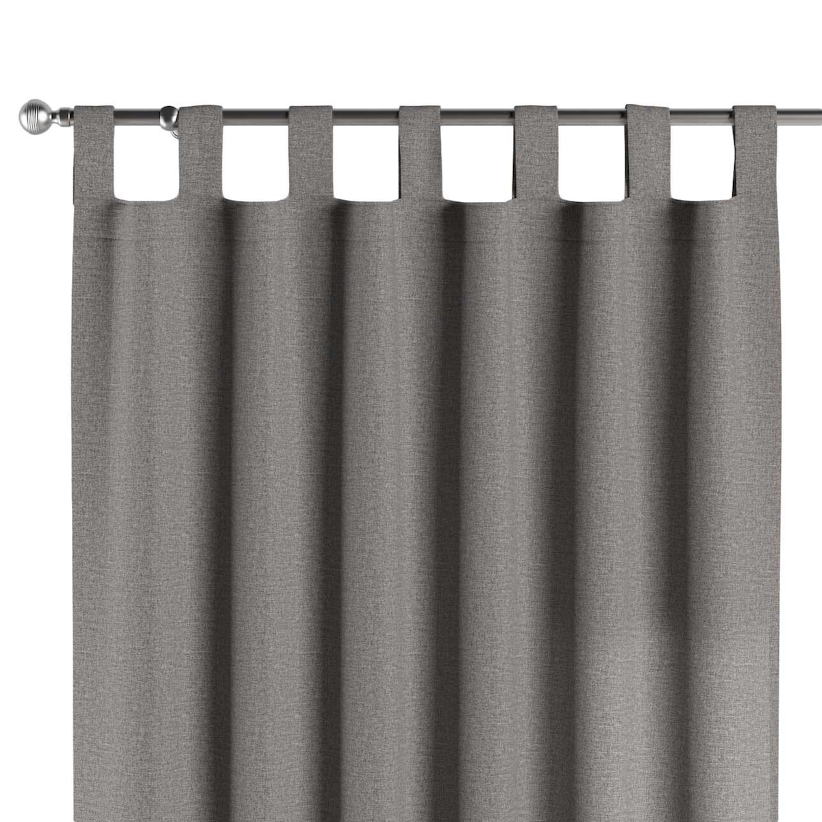 Zasłona na szelkach 1 szt. 130x260 szary