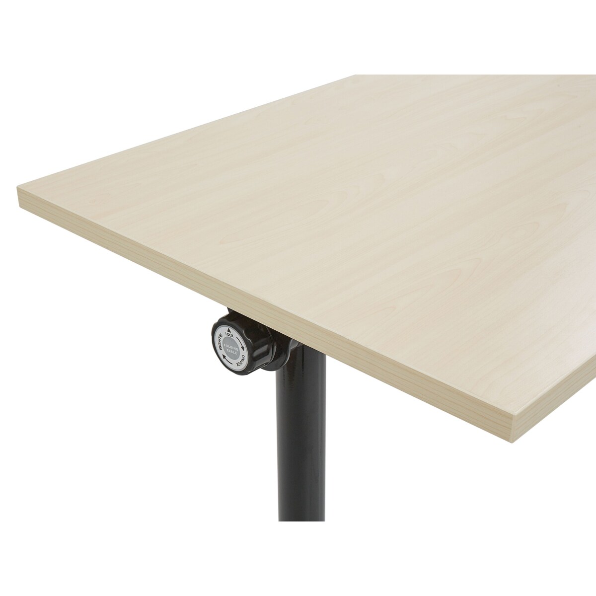 Składane biurko CAVI Jasnobrązowy 160 cm 60 cm Z kółkami