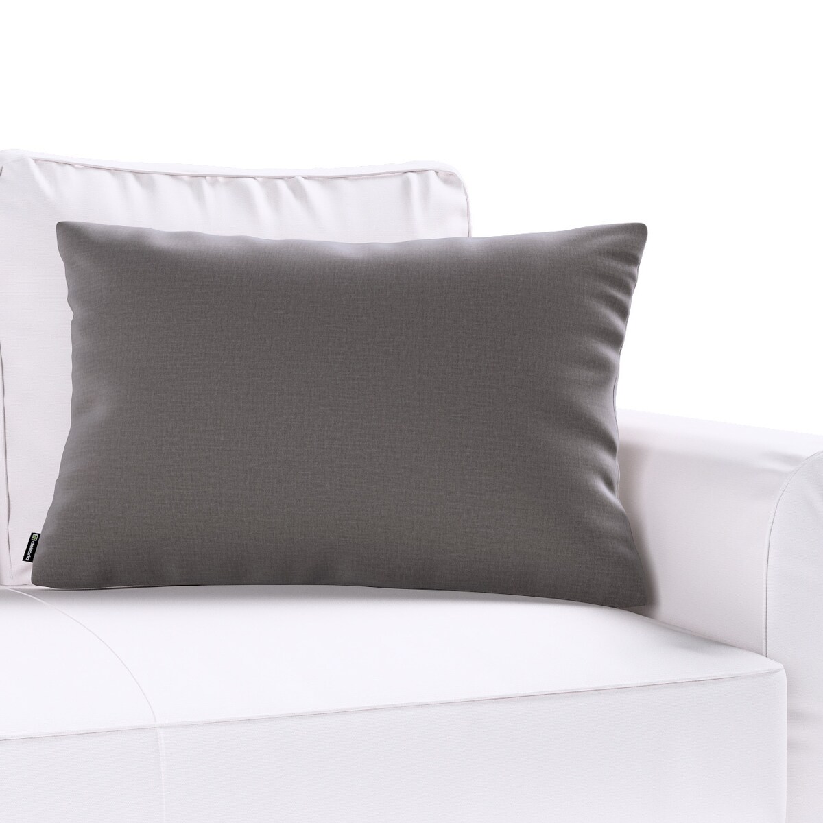 Poszewka Kinga na poduszkę prostokątną 60x40 brązowy welwet