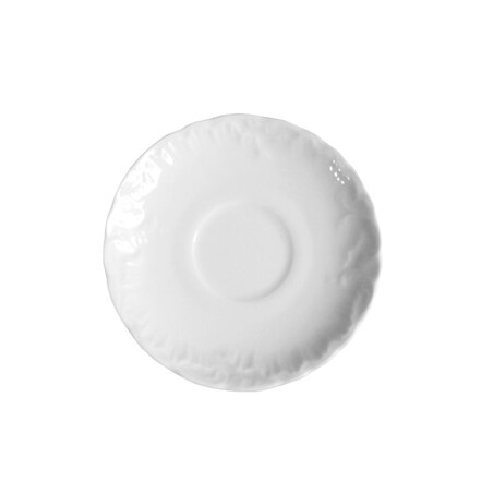 Spodek 12,5 cm Rococo Maria białe 0001