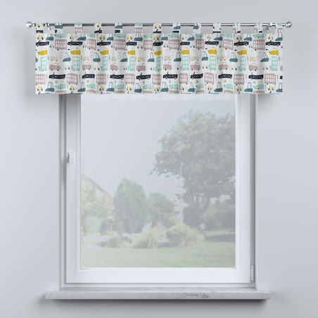 Lambrekin na szelkach 130x40 kolorowy