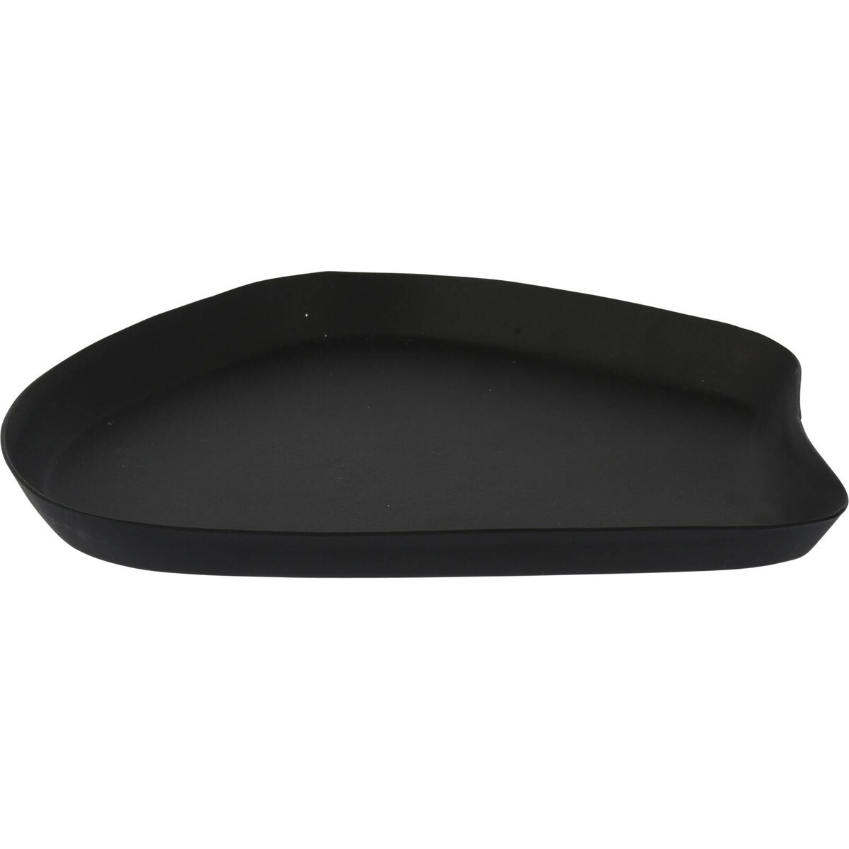 Metalowy talerz dekoracyjny, 18,5 x 15 cm