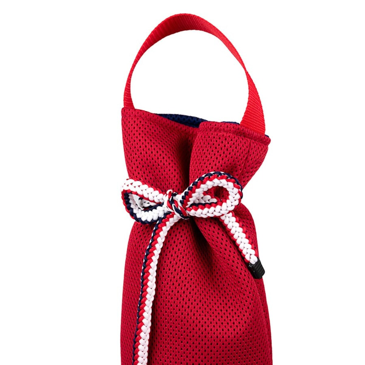 Etui podróżne, opakowanie na butelki czerwono-niebieskie