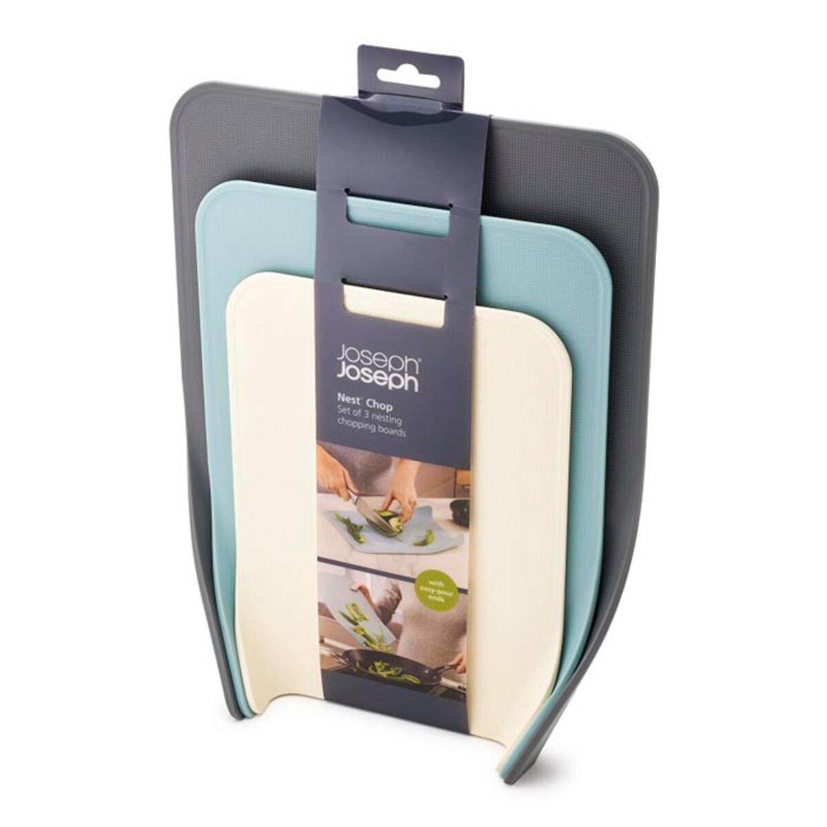 Zestaw trzech desek opal Nest Chop, Joseph Joseph