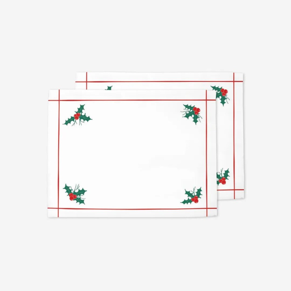 Podkładki świąteczne - drzewko świąteczne ramka