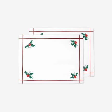 Podkładki świąteczne - drzewko świąteczne ramka