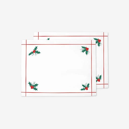 Podkładki świąteczne - drzewko świąteczne ramka