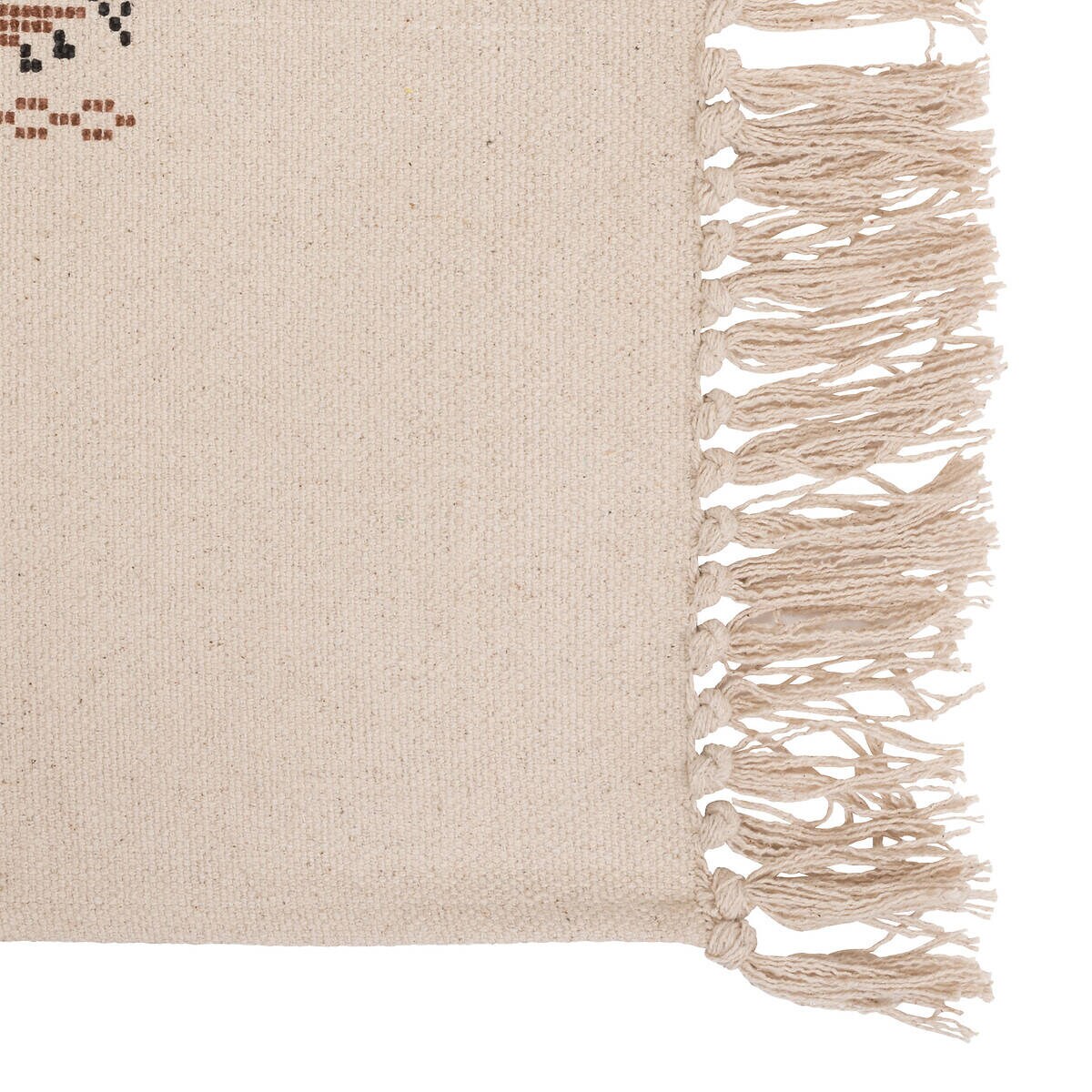 Dywan do przedpokoju antypoślizgowy CALEB, wzór etniczny, 200 x 80 cm