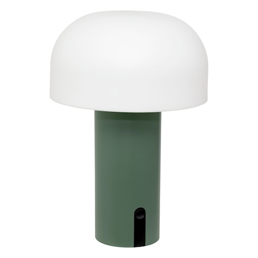 Lampa zewnętrzna, zielony metal, JANY, 22 cm