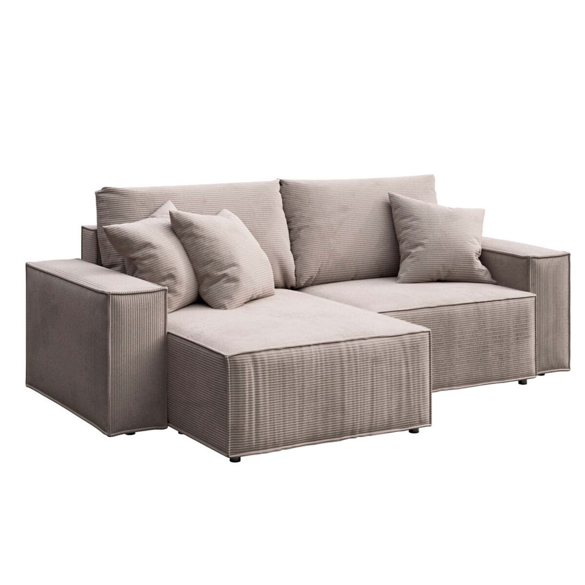 Melow Sofa narożna - beżowa