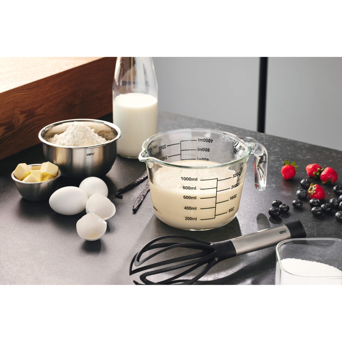 GEFU DIMENSO Kubek z miarką 1 ltr