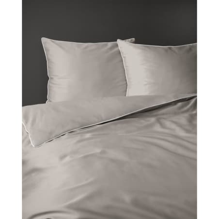 Pościel Pure z Makosatyny bawełnianej 160x200 Beżowa Premium