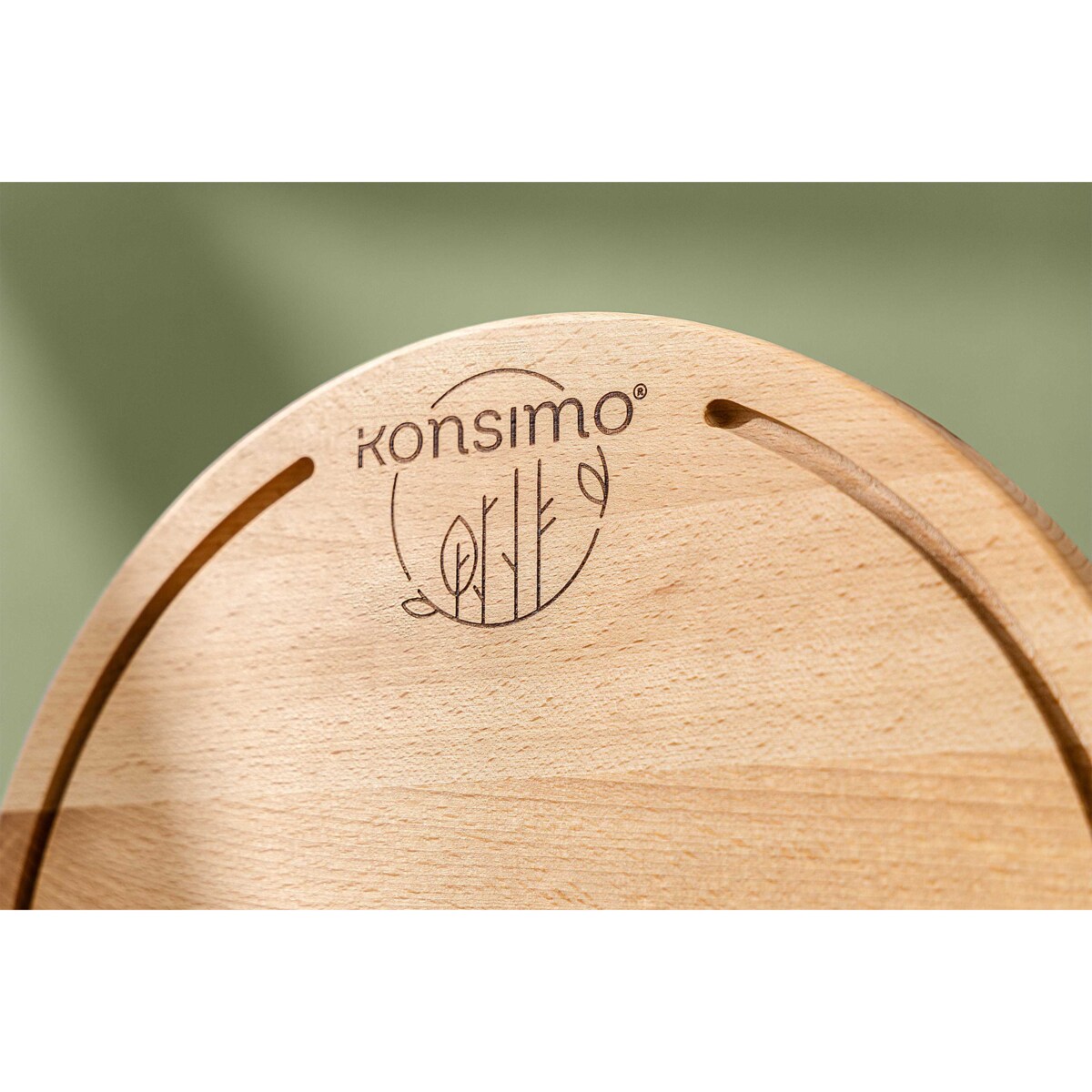 Konsimo LESTE Deska do krojenia, drewno bukowe