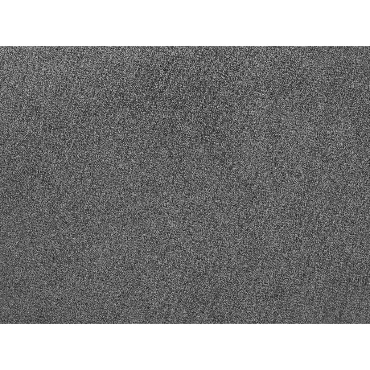 Otomana welurowa szara EVJA