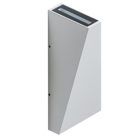 Nowoczesna lampa elewacyjna Zita LED 6W do ogrodu biała