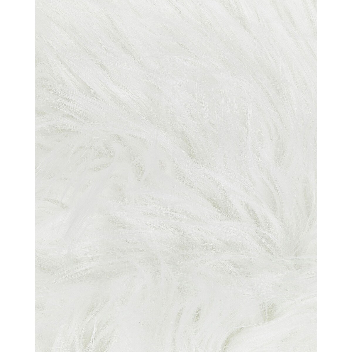 Dywan ze sztucznego futra MAMUNGARI Biały 60 x 180 cm
