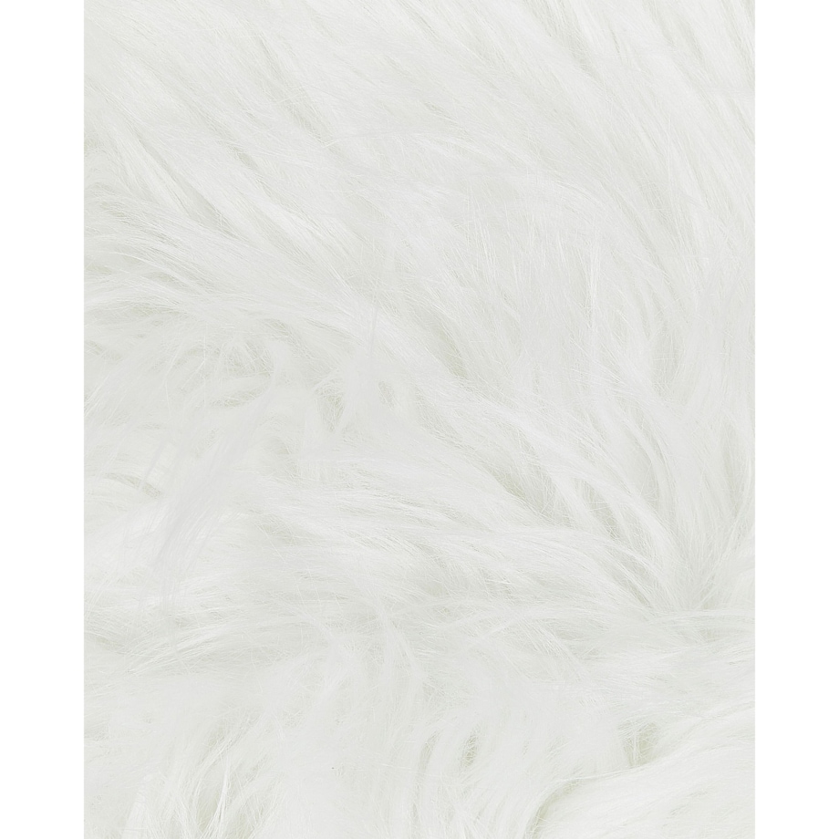 Dywan ze sztucznego futra MAMUNGARI Biały 60 x 180 cm