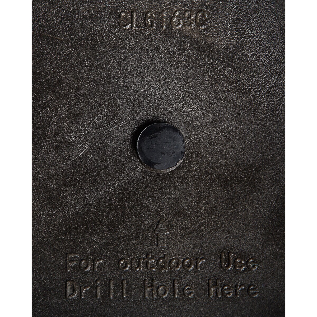 Zestaw 2 doniczek BARIS Kamień 74 cm Beżowy