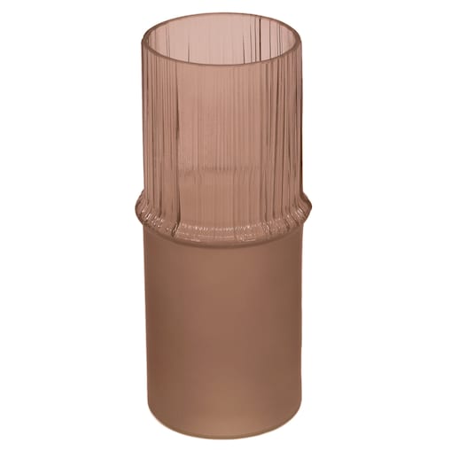 Wazon szklany tuba MATTE, Ø 10,8 x 25 cm