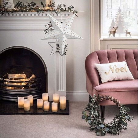 Papierowa gwiazda podświetlana LED SY-001 60cm