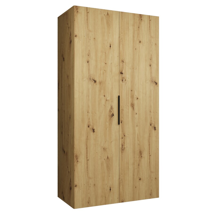 Szafa uchylna otwierana MARBELLA 1 100 wys. 202 cm Artisan + u. Czarny