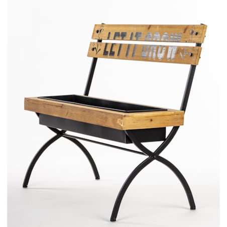 Kwietnik drewniano-metalowy 71x79x39 cm PANCA