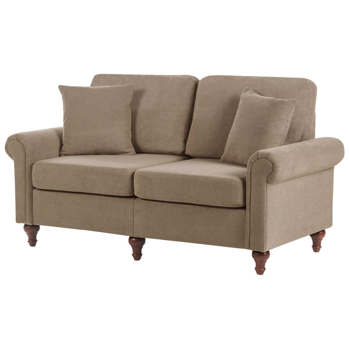 Komplet wypoczynkowy dla 5 osób GINNERUP Brązowy