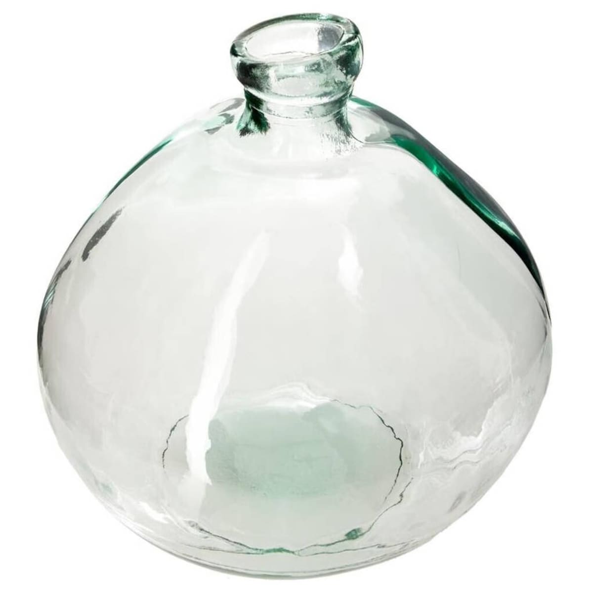 Wazon szklany z recyklingu, 35 cm