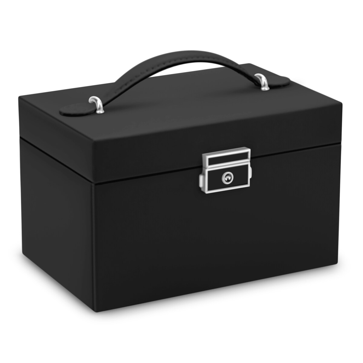 Pudełko szkatułka na biżuterię czarne Massido