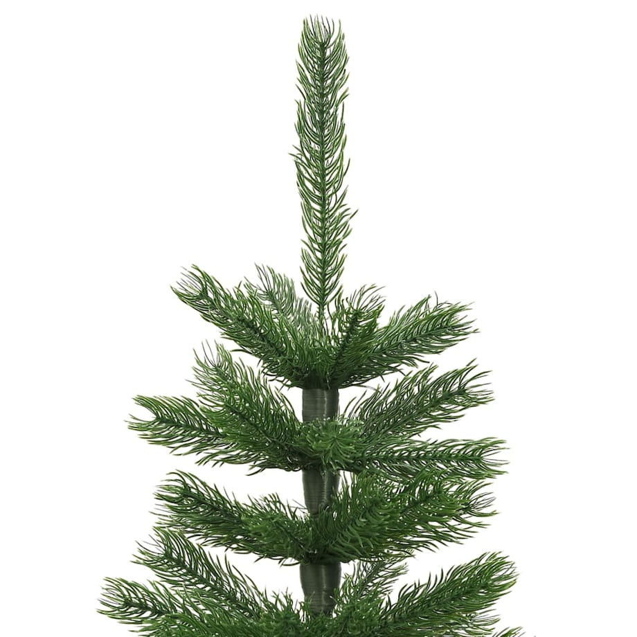 vidaXL Sztuczna, smukła choinka ze stojakiem, 150 cm, PE