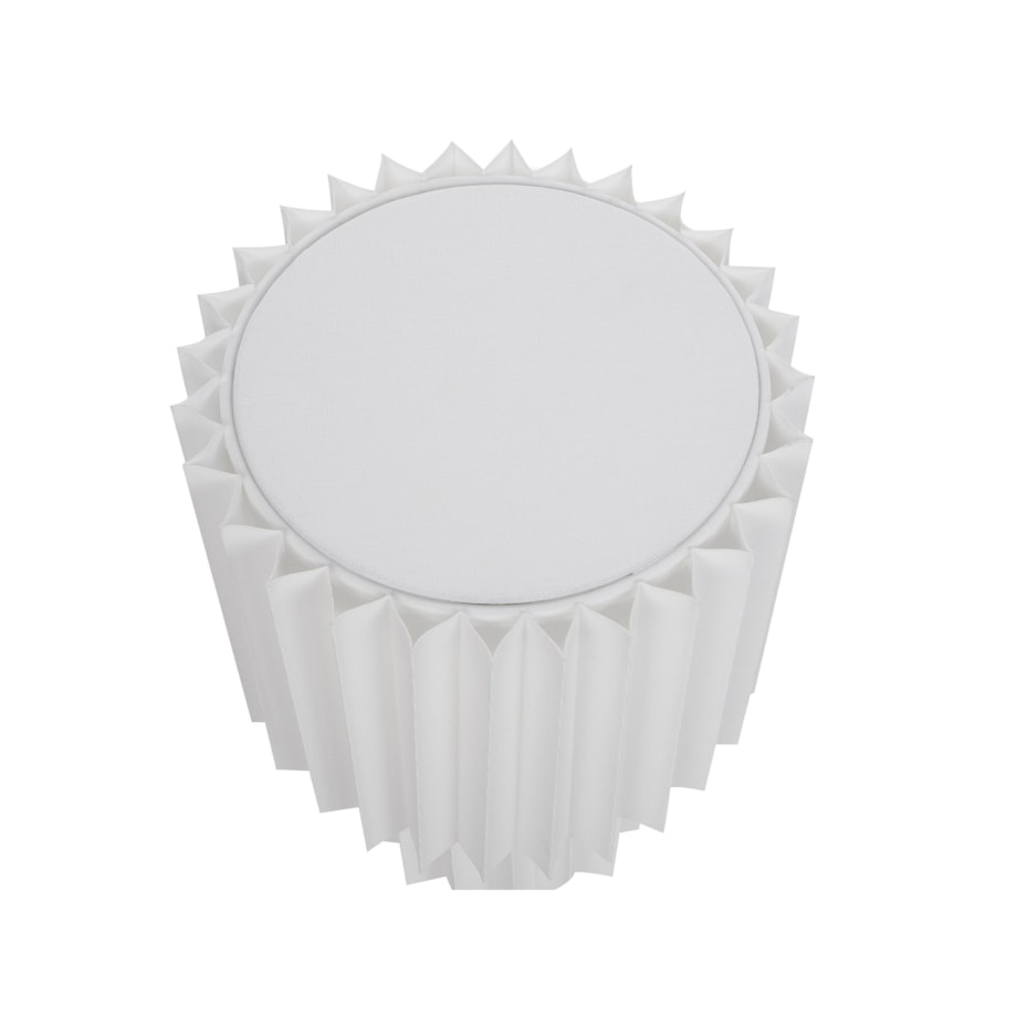 Lampa stołowa lniana biała ALFEIOS