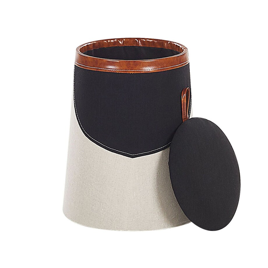 Pufa dla dzieci ze schowkiem beżowa APACHE