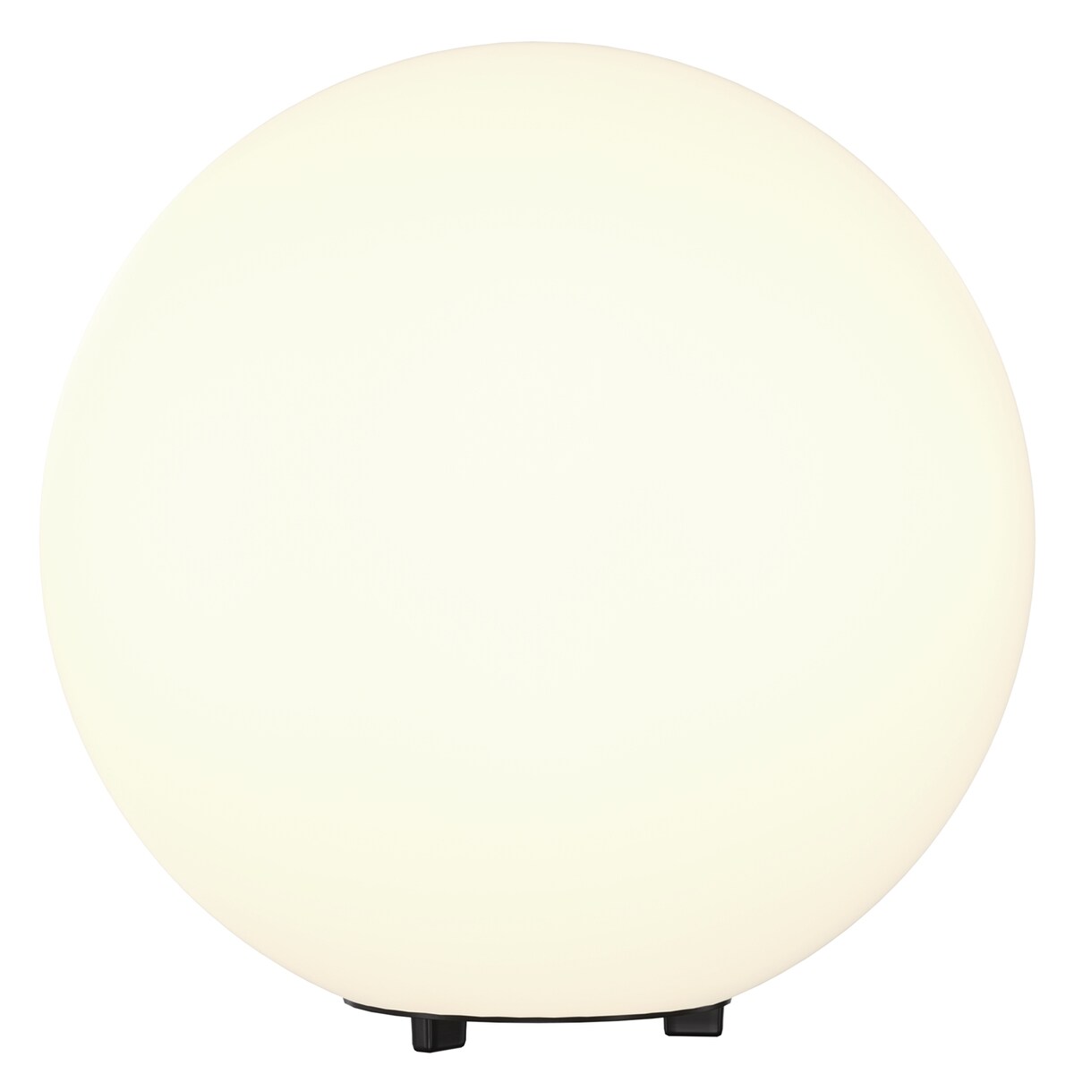 Ogrodowa lampa Erda O594FL-01W kulista okrągła biała