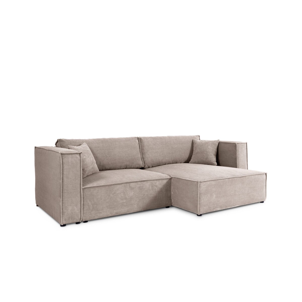 Narożnik KEYMON z funkcją spania sztruks Kolor: POSO 02