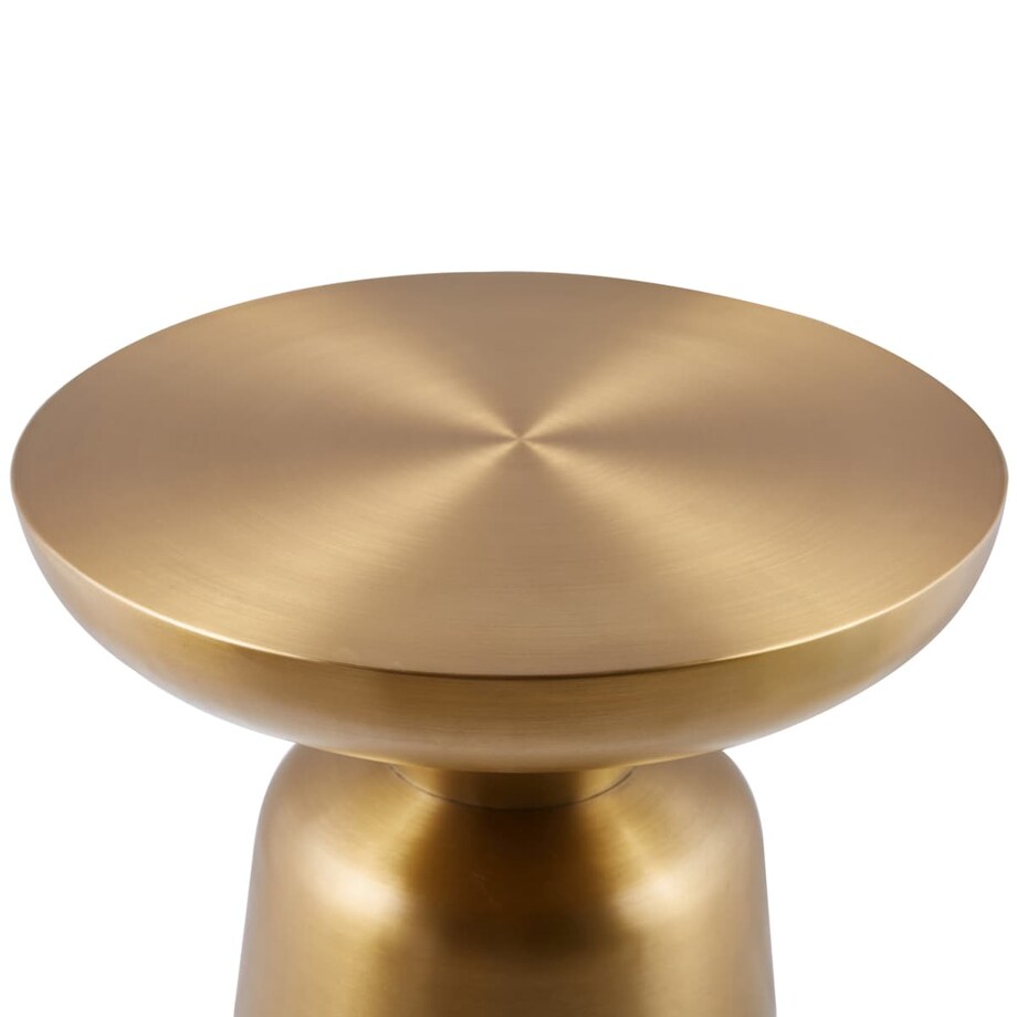 Kompaktowy stolik kawowy TOTEM DP-FB02 copper Step stal mosiądz, Step Into Design