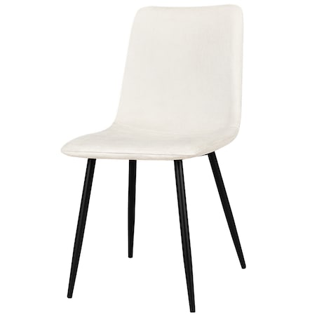 Krzesło tapicerowane klasyczne do salonu jadalni welurowe beżowe gładkie