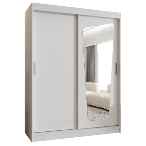 Szafa przesuwna MOKA 150 biały