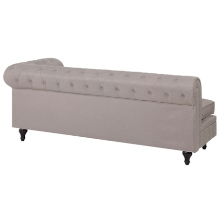 Narożnik prawostronny beżowy CHESTERFIELD