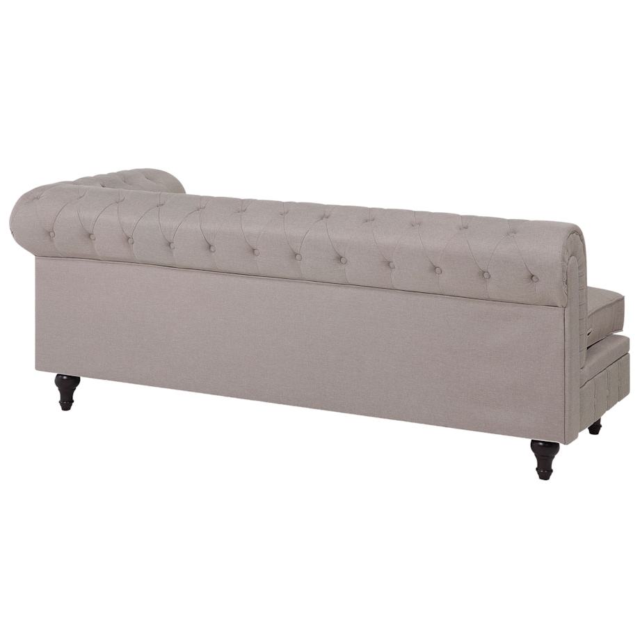 Narożnik prawostronny beżowy CHESTERFIELD