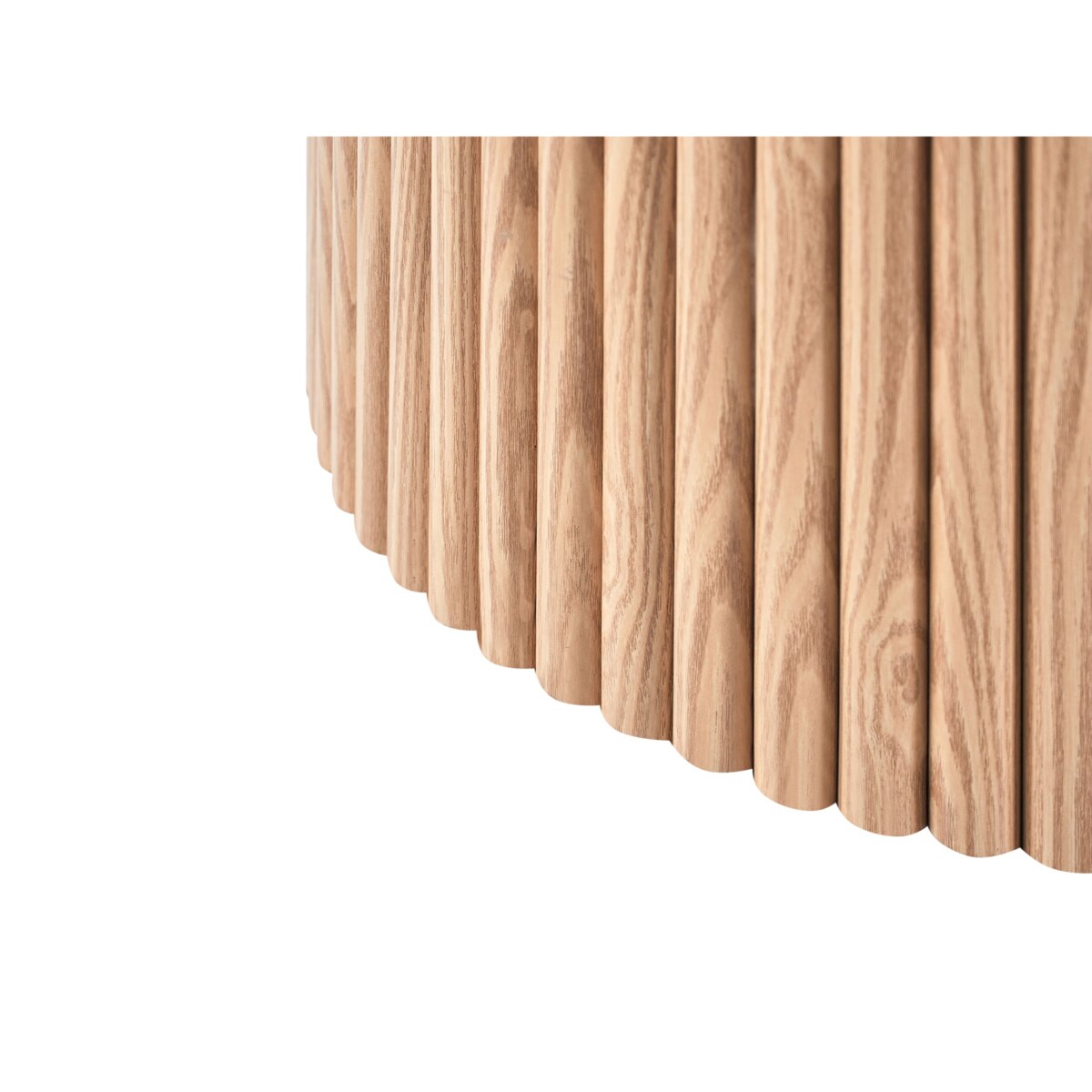 Puf ze schowkiem RICHEY Boucle Złamana biel 50 cm 50 cm 46 cm