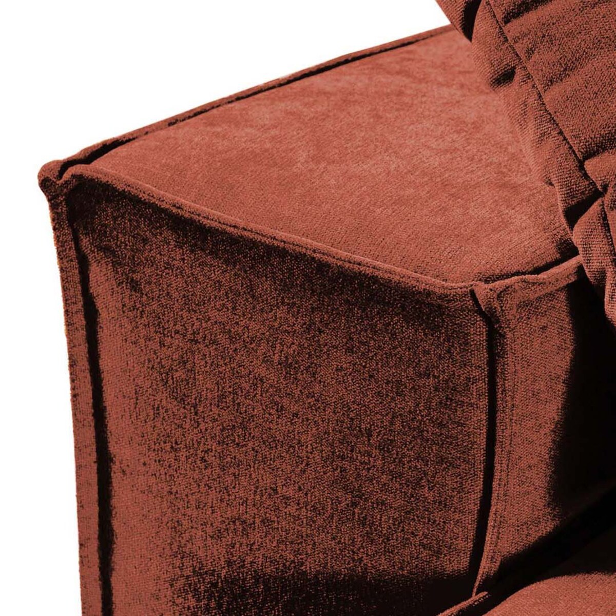 Melow 3-osobowa rozkładana sofa - pomarańczowa