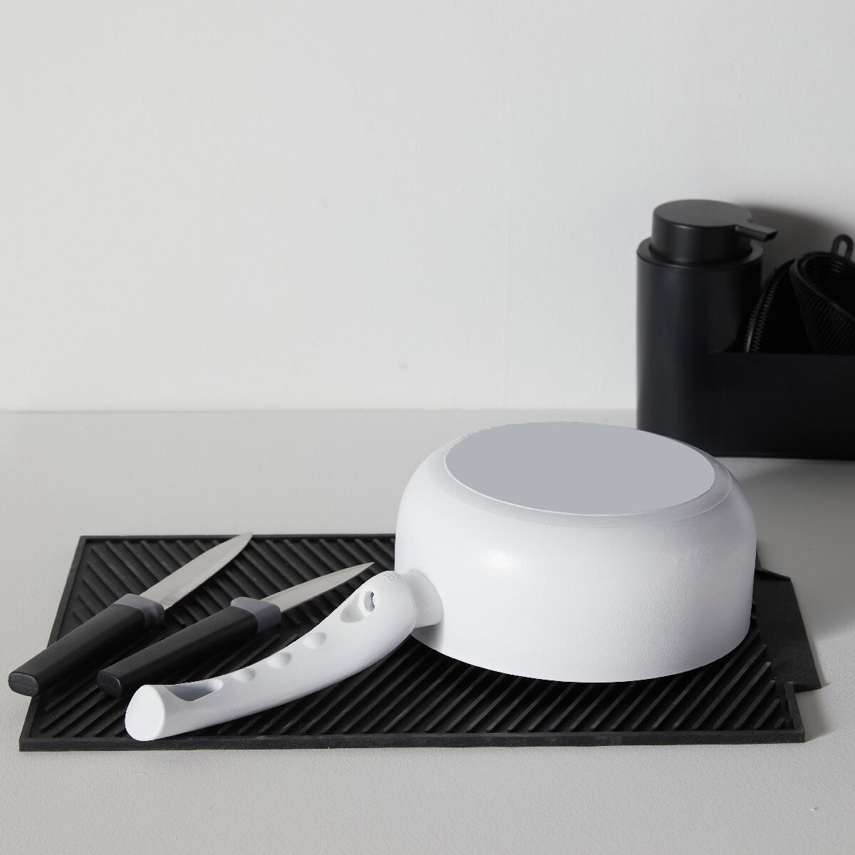 Silikonowa mata do suszenia naczyń FUNCTION, 39 x 25 cm