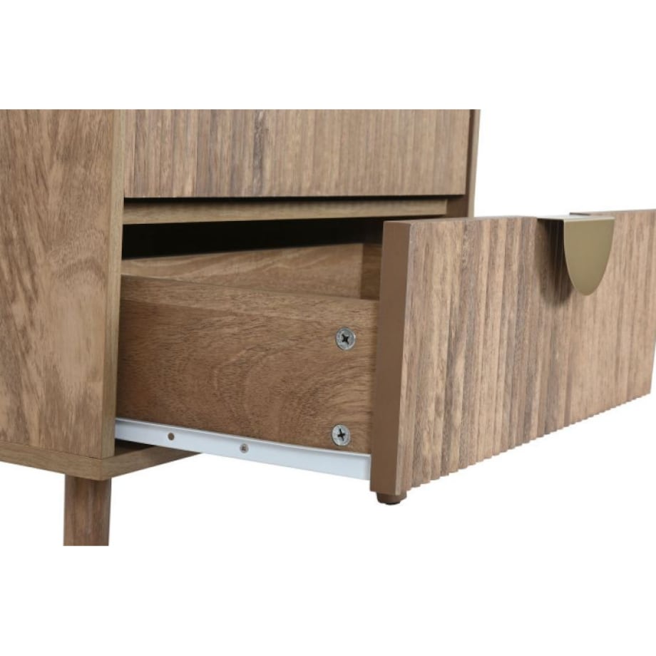 Komoda-szafa drewniana 110x60x40 cm ADOMO-II z 2 szufladami