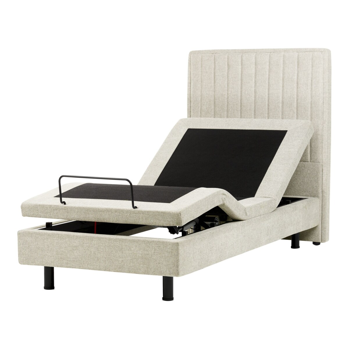 Łóżko regulowane DUKE II 90 x 200 cm Beżowy